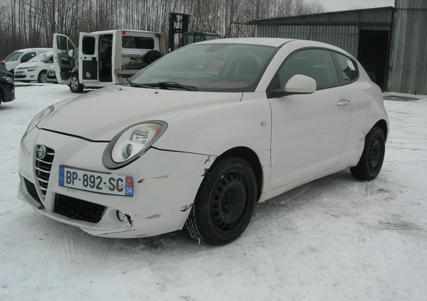 Alfa Romeo Mito cena 12500 przebieg: 108731, rok produkcji 2011 z Świecie małe 191